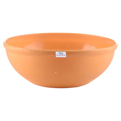 Heart Home Bowls|Plastic Dishwasher Safe Bowl|Multipurpose Serving Bowls|Bowls for Kitchen|Microwave Safe Bowls for Salad|Soup|Pasta|1500 ML|Pack of 9 (Yellow)