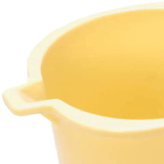 Kuber Industries Square Large Plastic Bathroom Mug, 2 Litre- Pack of 2 (Cream)-50KM0843
