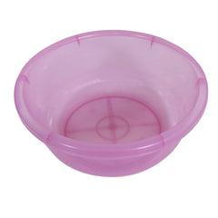 Kuber Industries Durable Deep Bath Tub|Versatile Short Livestock Feeding Pan| Plastic Utility Gaint Basin for Baby Bathing,Washing Clothes,26 Litre (Pink)