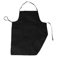 Heart Home Oil Stain Resistant Cooking Kitchen Apron & Cap for Men Women, Set of 2 (Black)-50HH01020