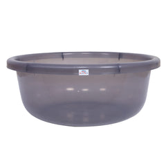 Heart Home Durable Deep Bath Tub|Versatile Short Livestock Feeding Pan| Plastic Utility Gaint Basin for Baby Bathing,Washing Clothes,26 Litre,Pack of 2 (Sky Blue & Pink)