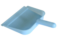 Heart Home 10" Plastic Dustpan, Pack of 3 (Pink & Blue & Green)