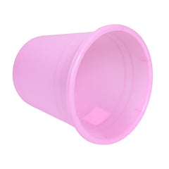 Heart Home Plastic Dustbin|Portable Garbage Basket & Round Trash Can for Home,Kitchen,Office,College,10 Ltr.(Pink)