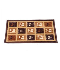 Kuber Industries Cotton 3 Piece Door Mat Set - 20.6"x14", Multicolour