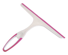 Kuber Industries Kitchen Wiper|Plastic Kitchen Table Platform Wiper Ideal for Windows, Glass & Car Windshield (Pink)