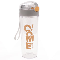 Urbane Home Water Bottle for Kids | Printed Designs for Kids | Plastic Sipper Bottle for Kids | Food Grade Plastic | One Click Open Flip Lid | Transparent, Leak Proof, BPA Free | 420 ml