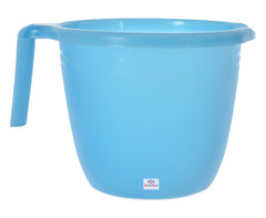 Heart Home Plastic Bathroom Mug 1 Litre- Pack of 2 (Sky Blue)-46HH0205