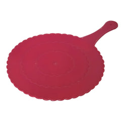 Kuber Industries Plastic Lightweight Handfan|Hath Pankha|Beejna for Natural Cooling Air Home Decor and Travel Useful, Pack of 3 (Pink)
