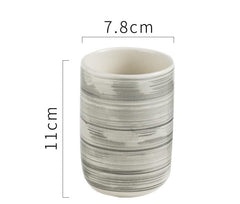 Kuber Industries Toothbrush Holder | Toothbrush Holder with Metal Tray | Counter Top Toothbrush Holder | Bathroom for Wash Basin | ZX072BG-2T | Pack of 2 | Blue & Gray