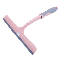 Heart Home Kitchen Wiper|Plastic Kitchen Slabs Wiper|Wiper for Cleaning Slabs with Detachable Handle|Ideal for Windows|Glass & Car Windshield (Pink)