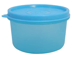 Kuber Industries Food/Microwave Safe 2 Plastic Containers Lunch Box Set with Cover for School/Office (Sky Blue)-50KM01226