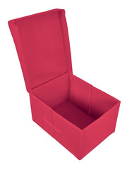 Kuber Industries Disney Minnie Printed Multipurposes Non-Woven Flodable Storage Box/Oragnizer- Pack of 2 (Pink )-HS43KUBMART26592