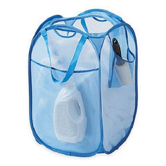 Heart Home Nylon Mesh Laundry Basket, 20 Ltr, CTHH11750,Multi,standard