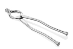 Kuber Industries 3 Pieces Stainless Steel Pakkad, Sansi, Tong, Kitchen Tool pincer, Chimta, Utility Holder (Silver)