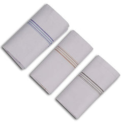 Kuber Industries Cotton Premium Collection Handkerchief|Easy Wash & Premium Cotton Fabric|Size 42 x 42 CM, Pack of 12 (Multicolour)