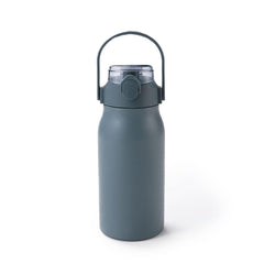 Homestic Water Bottle | Vacuum Insulated Travel Bottle | Hot & Cold Water Bottle | Sipper Lid & Handle Water Bottle | 1000 ML | HH-22111B | Blue