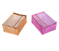 Kuber Industries 2 Piece Non Woven Saree Cover Set (KUB568)