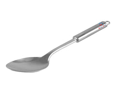Heart Home Stainless Steel Solid Spoon (Silver)
