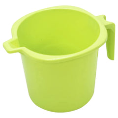 Kuber Industries Square Large Plastic Bathroom Mug, 2 Litre- Pack of 2 (Green)-50KM0849