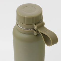 Heart Home Water Bottle | Vacuum Insulated Travel Bottle | Hot & Cold Water Bottle | Water Bottle with Handle | Thermos Flask for Gym Bottle | MYZ-230803D | 1100 ML | Olive Green