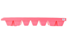 Heart Home BPA Free Easy Release Ice Cube Tray/Bin/Box Set with 14 Section- Pack of 12 (Pink)-HS43HEARTH25780