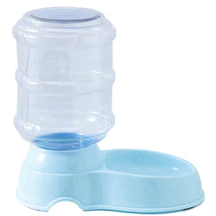 Kuber Industries Automatic Pet Water Dispenser I 3.5L Capacity | Self-Dispensing Gravity Waterer I For Cats, Dogs, Birds I Automatic Refillable Water Bottle I Reusable, Durable | Stylish Dog Accessories for Indoor & Outdoor Use| 3500ML | Blue