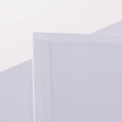 Kuber Industries Blank Cotton Canvas Boards for Painting|Canvas Sheets for Acrylic Painting|Art Panels for Oil & Watercolor Paint|"30x30" CM Pack of 6 (White)