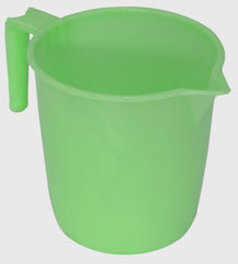 Kuber Industries 2 Pieces Plastic Bathroom Tub & Mug Set (Green)