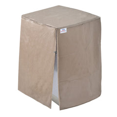 Heart Home Front Load PVC Washing Machine Cover (Brown)-HS43HEARTH26742