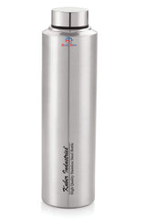 Heart Home Stainless Steel 2 Pieces Fridge Water Bottle/Refrigerator Bottle/Thunder, 700 ML (Silver), Standard