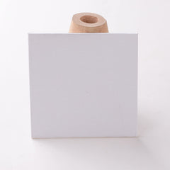 Kuber Industries Blank Cotton Canvas Boards for Painting|Canvas Sheets for Acrylic Painting|Art Panels for Oil & Watercolor Paint|"10x10" CM Pack of 6 (White)