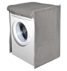 Heart Home Water Proof Dust Proof PVC Front Load Washing Machine Cover (Grey)-HS43HEARTH26741