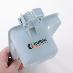 Kuber Industries Kitchen Organizer With Soap Holder|Premium PP|Durable & Sturdy|DIY Self-Adhesive Design|Multipurpose Bathroom Shelf|Smart Drainage Holes|TM18005|Blue