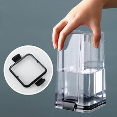 Kuber Industries Extra Small Refrigerator Storage Crisper/Fridge Container with Airtight Lid (Transparent)