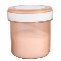 Kuber Industries Containers Set for Kitchen|BPA-Free Plastic 350 ML Storage Containers Set with Spoon for Kitchen|Pack of 9 (Brown)