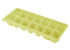 Heart Home Plastic Ice Cube Tray Set with 14 Section- Pack of 12 (Green & Blue)-HS43HEARTH25813