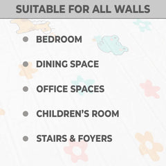 Homestic Foam Brick Pattern 3D Wallpaper for Walls|Soft PE Foam| Easy to Peel, Stick & Remove DIY Wallpaper|Suitable on All Walls|Pack of 2 Sheets,70 cm X 70 cm