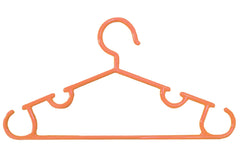 Kuber Industries Exclusive Plastic 5 Pieces Baby Hanger Set for Wardrobe (Peach) -CTLTC039149