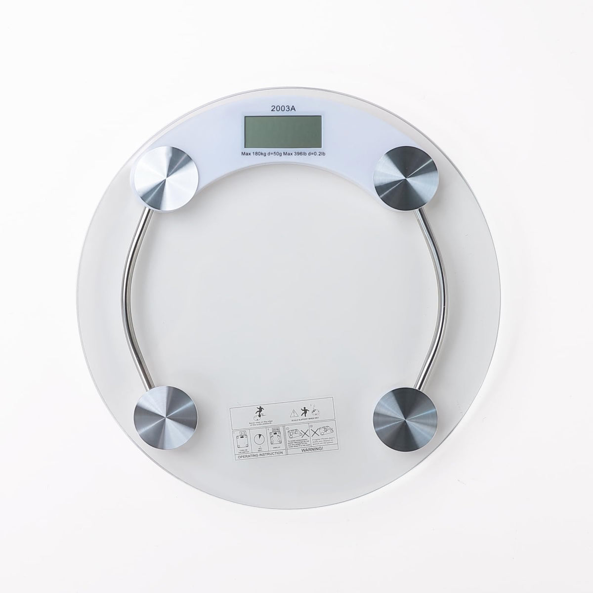 Heart Home Weighing Scale armoured glass|Weight Machine For Body Weight|Capicity "180" KG (Transparent)