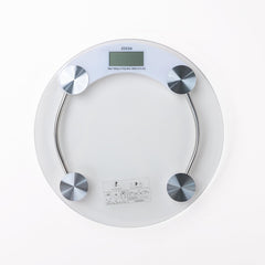 Heart Home Weighing Scale armoured glass|Weight Machine For Body Weight|Capicity "180" KG (Transparent)