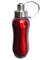 Heart Home Stainless Steel Insulated Water Bottle with Strainer for Home & Traveling, 750ML (Maroon) 54HH4315.