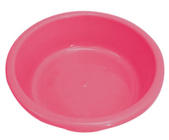 Heart Home Multiuses Plastic Knead Dough Basket/Basin Bowl For Home & Kitchen 6 Ltr (Pink) 52HH3820