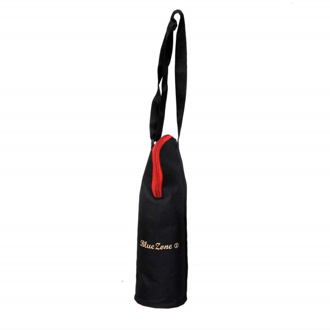 Kuber Industries KI0721 Canvas Water Bottle Bag (Black, 1L)
