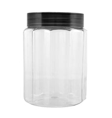 Kuber Industries Food Grade Odourless BPA Free Plastic Kitchen Container Set with Airtight Lid,500ml, Set of 9 (Grey)-HS42KUBMART25070