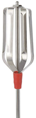 Fun Homes Power-Free Hand Blender And Beater In Kitchen Appliances With High Speed Operation (Egg And Cream; Milkshake; Soup; Lassi; Butter Milk Maker) (Orange) (Model Number: HS_36_FUNHOMES018971)