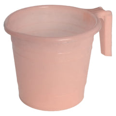 Heart Home Multiuses Lightweight, Unbreakable Strong Plastic Bathroom Mug, 2 Litre- Pack of 4 (Peach)-50HH0878