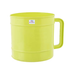 Heart Home Light Weight, Durable Plastic Bathing Mug for Bathroom Bath Accessory, 1 Ltr., Pack of 6 (Green)
