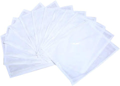 Kuber Industries 12 Piece Non Woven Saree Cover Set, White (VARTION22)