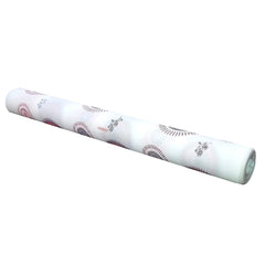 Heart Home Rangoli Print PVC Anti Slip Skid Shelf Mat, Shelf Liner for Wardrobe, Shelf, Kitchen Drawer, Cupboard Cabinet, 3 Mtr (White)-HS_38_HEARTH21367