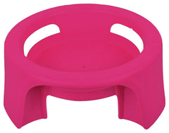 Kuber Industries Plastic Multipurpose Plant Pot Water Pot Gas Cylinder Stand (Pink) -CTKTC21552